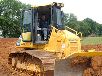 M & C Enterprises, bulldozer, excavating equipment
